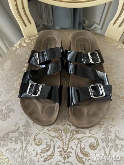 Сабо женские 37 размер натуральная кожа