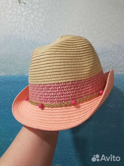 Шляпа для девочки 52см(новая)
