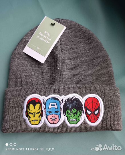 Шапка для мальчика H&M Марвел