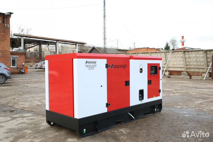 Дизельный генератор 100 кВт в кожухе «Азимут»
