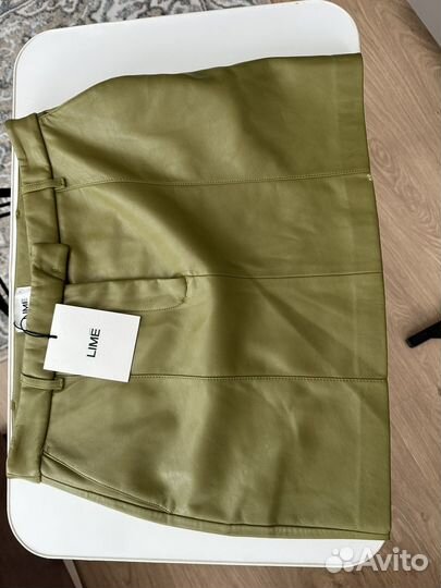 Кожаная юбка Lime (M)