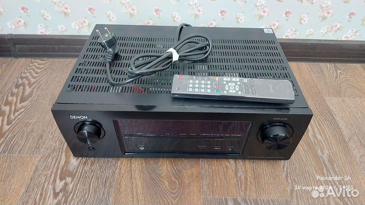 Av ресивер denon AVR-X1000