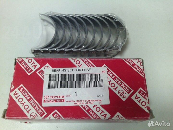 Вкладыши STD 0.25 0.5 1.0 Toyota Land Cruzer