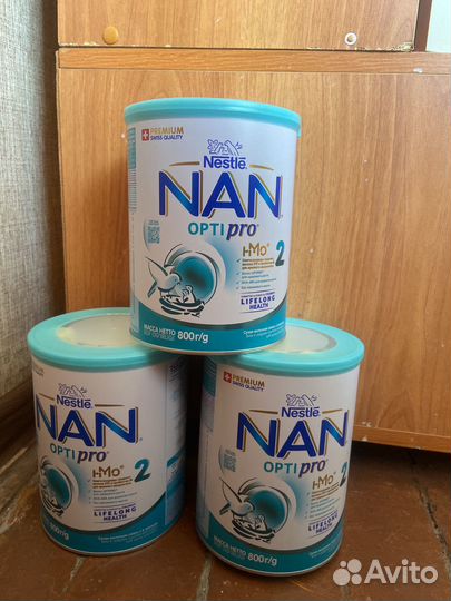 Детская смесь нан оптипро 2