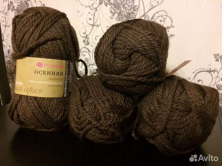 Пряжа для вязания Пехорка Осенняя - 10 мотков