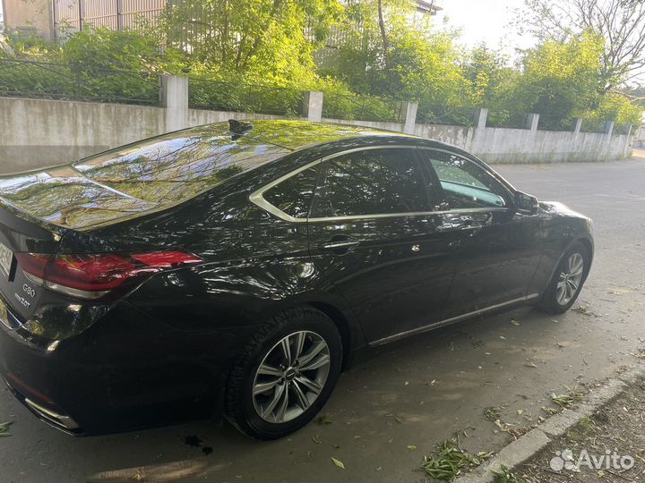 Genesis G80 2.0 AT, 2017, 134 415 км