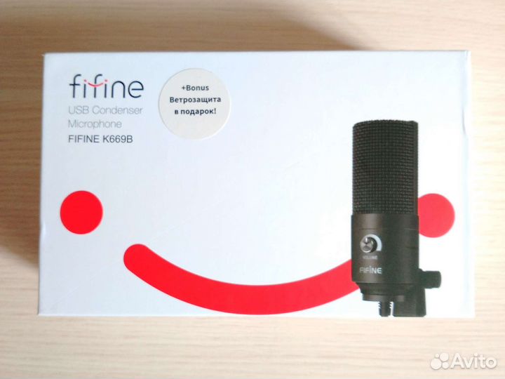 Fifine k669b студийный конденсаторный микрофон