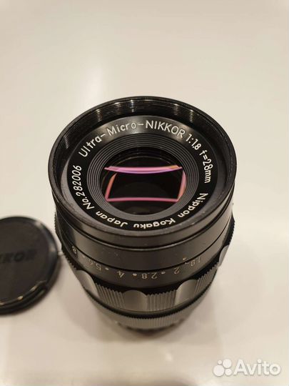 Объектив Ultra Micro Nikkor 28 mm f/ 1.8