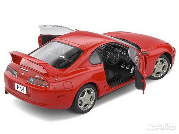 Toyota Supra mkiv 1993 Red 1/18 Solido