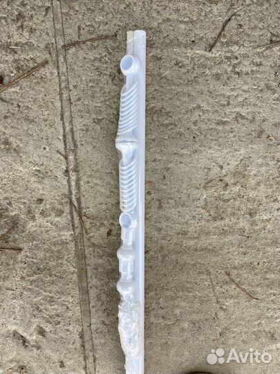 Карниз для штор двухрядный 2 метра белый новый