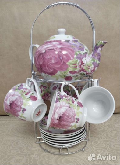 Сервиз чайный новый
