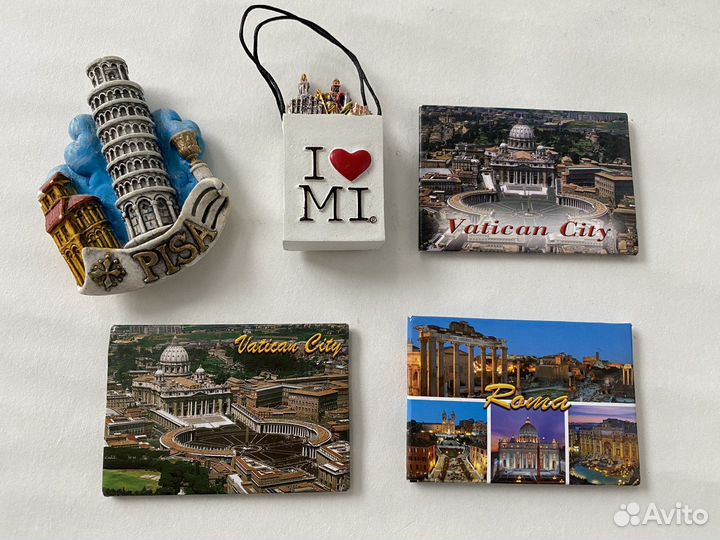 Магниты на холодильник Италия