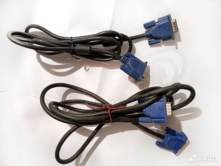 Кабели и мониторы для пк