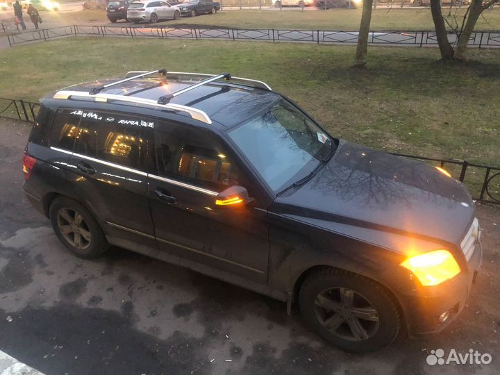 Багажник Turtle на крышу Mercedes GLK