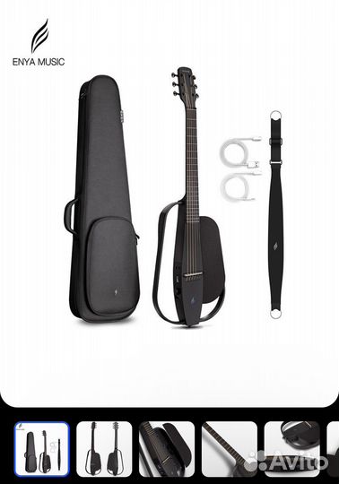 Электроакустическая гитара Enya nexg black