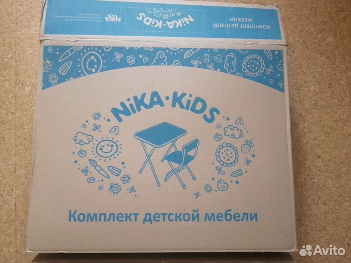 Детский столик и стульчик новый