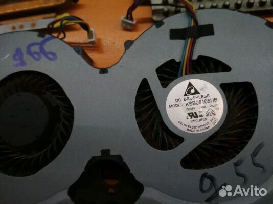 Б/У радиатор для ноутбука Asus G55, G55VW