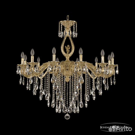 Люстра бронзовая 71402/12/360 B G FA1B Bohemia Ive