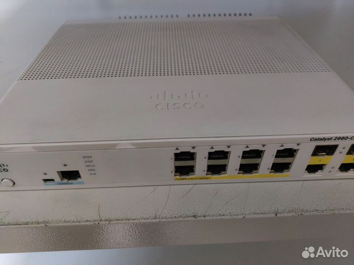 Коммутатор Cisco C2960C-8PC-L 8-PoE 220v