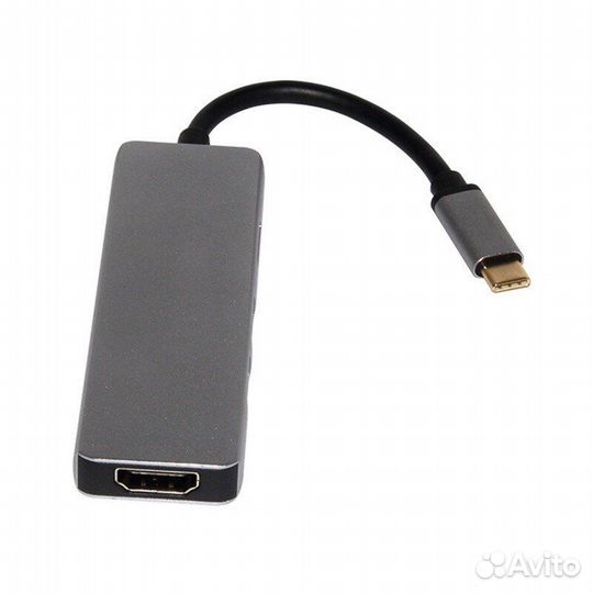 Переходник Type-C to hdmi /USB 3.0 hdmi TF SD card