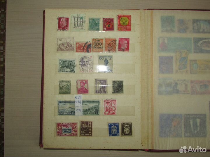 Почтовые марки Европы до 1965 г