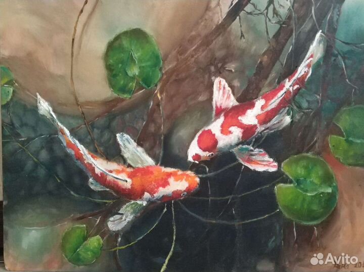 Картина маслом на холсте