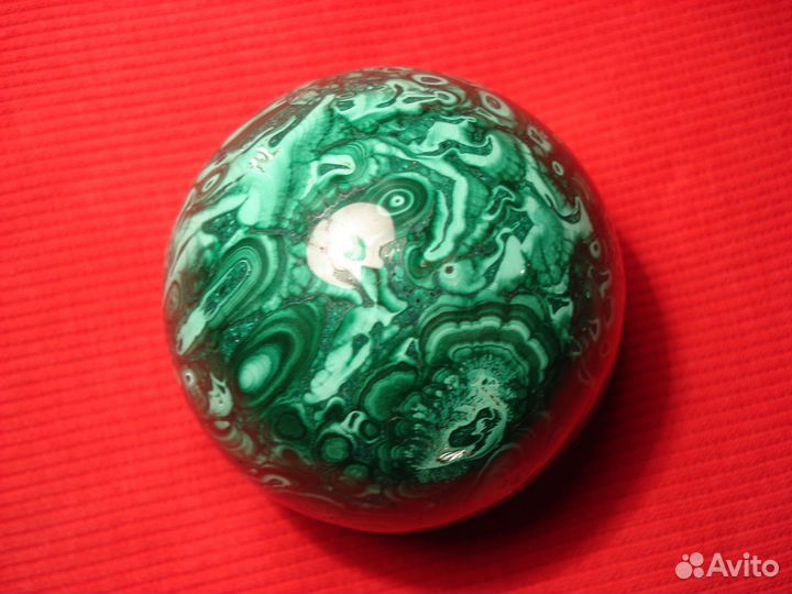 Шар Малахитовый Урал Малахит 5,5см Минерал Большой