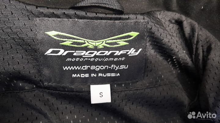 Мототолстовка DF Urban Black размер S с защитой