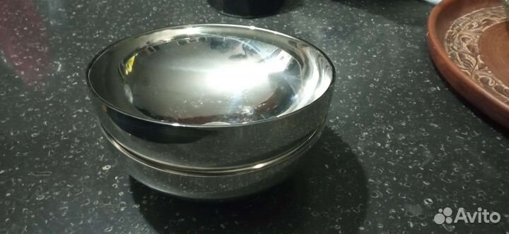 Походные миски с двойными стенками, 2шт