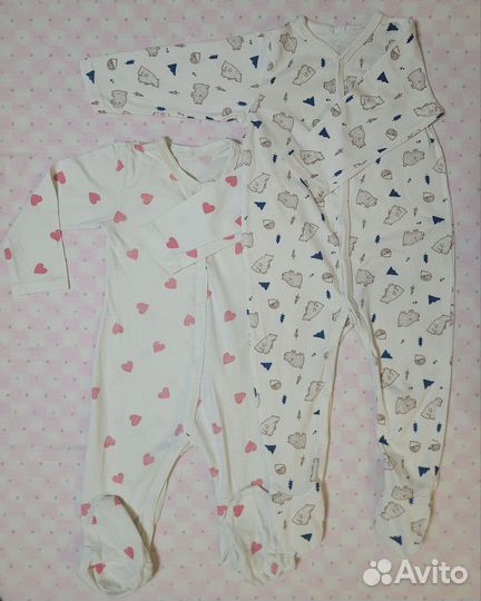 Вещи пакетом 0-6 месяцев