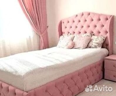 Кровать мягкая односпальная на заказ