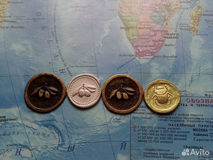 Монеты сокровища магнита