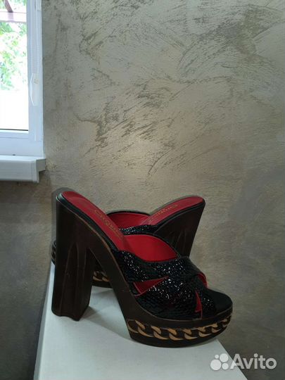 Туфли каблук 36-40 натуральная кожа Турция
