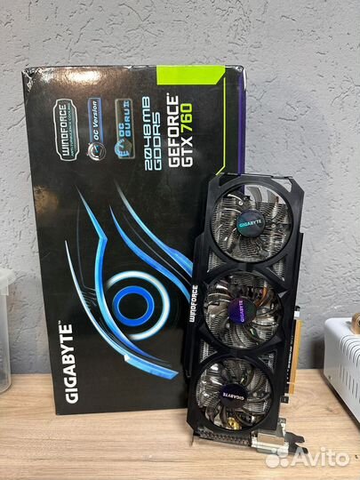 Видеокарта Gigabyte Nvidia Geforce 760