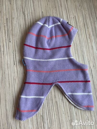 Шапка шлем демисезонная 6 месяцев - 1 год