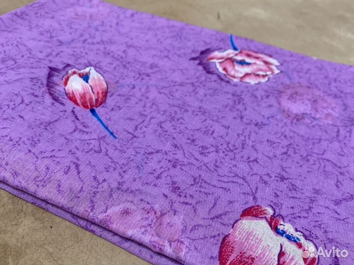 Ткань СССР крепдешин ситец