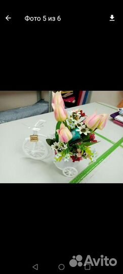 Велосипеды с цветами