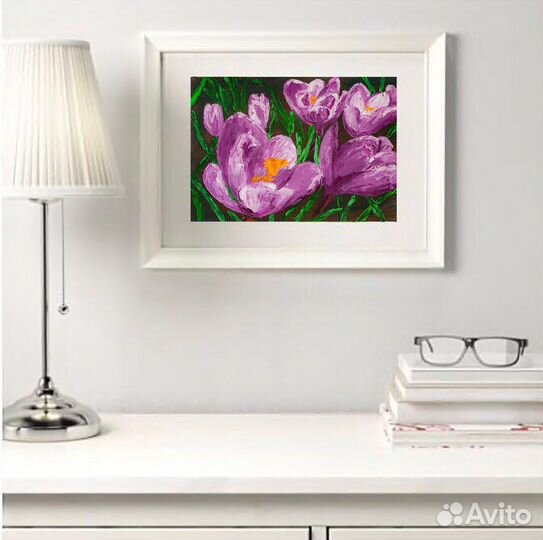 Картина оригинал женский портрет маслом Фрида Кало