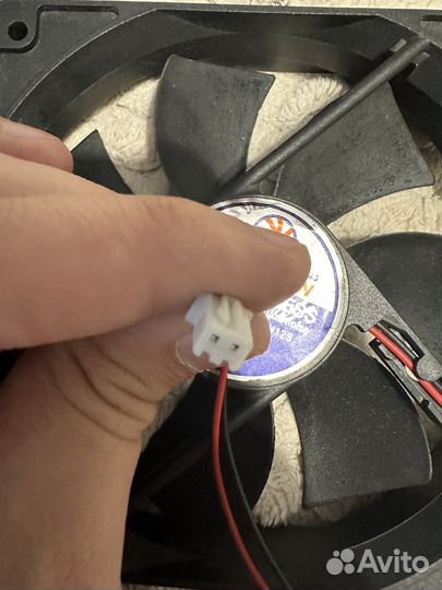 Компьютерный вентилятор 120мм 2 pin