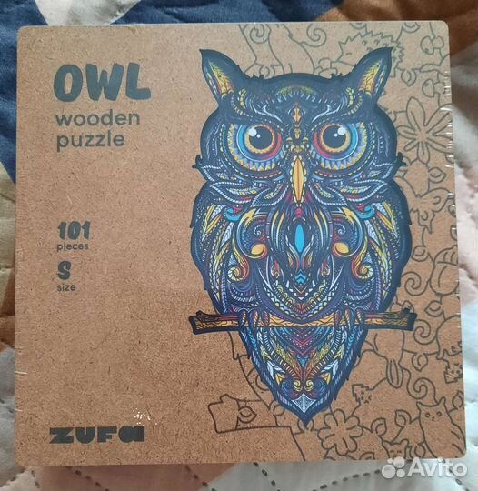 Пазлы деревянные Zufa Сова 101 дет