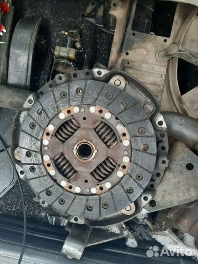 Корзина и диск сцепления на фольксваген пассат б3