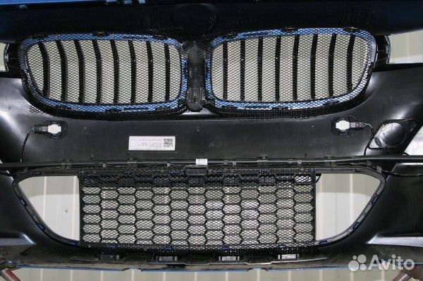 Защитная сетка радиатора с установкой