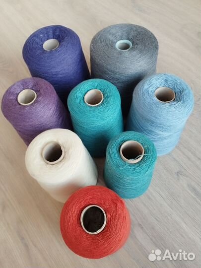 Бобинная пряжа Италия