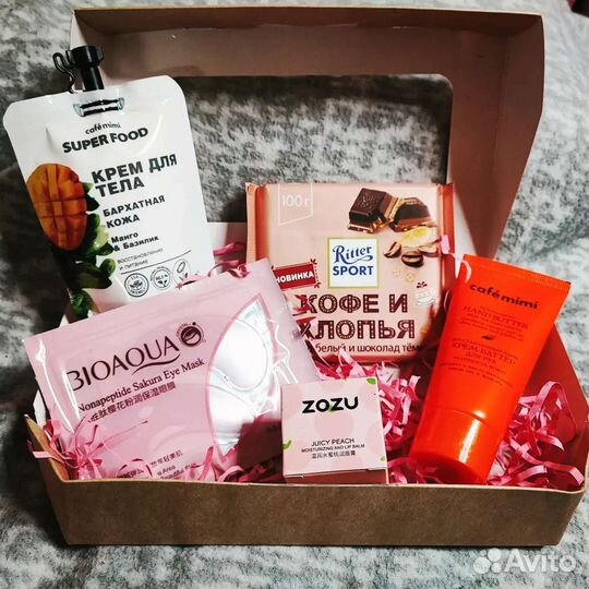 Подарочный набор, бьюти бокс, уходовая косметика