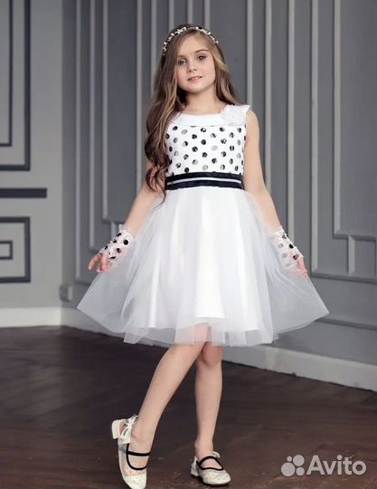 Детское нарядное платье
