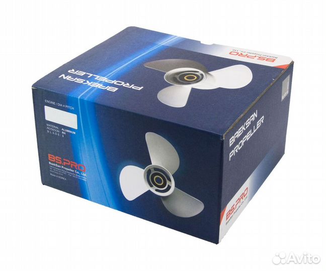 Винт Suzuki DF25-30/DT20-30;3x10-1/4x11R, BaekSan (упаковка из 12 шт.) 030301041A1100S pkg 12