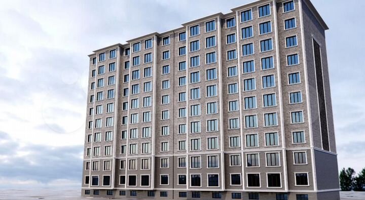 1-к. квартира, 50,4 м², 7/10 эт.