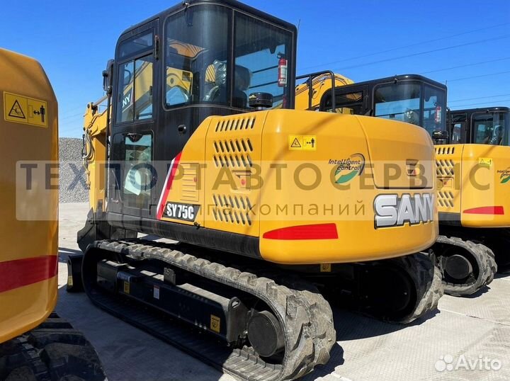 Мини-экскаватор Sany SY75C, 2023