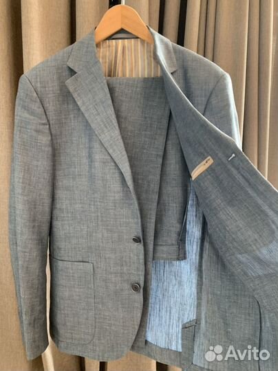 Льняной мужской костюм