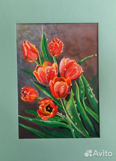 Картина цветы